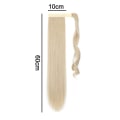 Miniatyrbilde 2 av 5: TG Clip-In Hestehale Forlengelse med Hårklemmer Lang Rett Hestehale shape8