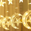Pikkukuva 3 / 4: LED-verhovalot Mode Moon Star LED-verhovalosarja Ikkuna