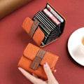 Miniatyrbillede 5 af 5: Kreditkortsetui Business ID - Sort STYLE1 STYLE1 Sort Stil1-Stil1