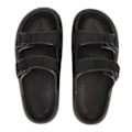 Miniatyrbillede 1 af 4: Sandaler Hjemmesko EVA Tykke Såler Slip-On Slides Sommer Udendørs Stilfulde Cloud Hjemmesko Sort Sort Black 40/41