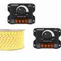 LED Rotary Dimmer Switch Dimningskontroller DC 12V-24V 30A PWM Dimmerratt för Justering av Ljusstyrka (2-pack)
