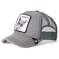 Miniatyrbild 1 av 2: Svart Panter Mesh Keps för Vuxna Sommar Baseballkeps Truckerkeps Gray Fox