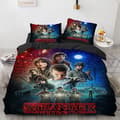 Stranger Things Påslakanset Polyester Mjukt Andningsbart Sängkläder för Barn Tonåringar Sovrum 180x210 180x210