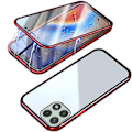 Miniatyrbillede 3 af 5: TG Samsung Galaxy A22 5G - Praktisk Dobbeltsidet Magnetisk Skal Sort