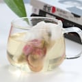 Miniatyrbillede 4 af 4: 200 stk. Teposer Teposer Træk Snor Engangs Non-woven Teposer Kinesisk Medicinposer Afkogningsposer Saltlageposer Fodbadposer Blomsterposer Sæson