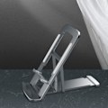 Miniatyrbild 4 av 5: Hopfällbart Laptopstativ 7 Höjdjusterbar Ergonomisk Aluminium Riser Plattform Super Stabil för 4-12,9\" Bärbara Datorer Silver