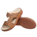 Miniatyrbillede 4 af 5: Sommermode Høj Hæl Let Platform Sandaler . Mørkebrun EU 42 darkbrown