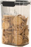 Can Crusher Jars Food Storage Containers, Transparent, Airtight, Home, Kitchen, Pantry, Organization and Storage, Candy, Rectangular, 1800ML_yux 1800ml