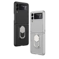 Miniatyrbillede 4 af 5: GKK Armor Samsung Galaxy Z Flip 3 etui med finger ring - Sort Sort