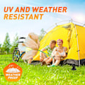 Miniatyrbillede 7 af 7: 50 stk. Bungee-bolde, Sort Snøre til Markise, UV-resistent, med Elastisk Snøre til Markise, Presenning, Remme, Telte, Stænger og Snøre
