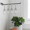 Miniatyrbild 4 av 5: 2 stycken hängande vinglashållare, vinglashållare för stjälk