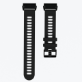 Miniatyrbillede 2 af 5: Silikonarmbånd Sort & Grå til Garmin Fenix ​​5X/6X Sort, Grå