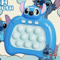 Miniatyrbillede 1 af 2: Stitch Pop It Spil - Pop It Pro Lysende Spil Hurtig Tryk Fidget A