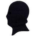 Miniatyrbillede 5 af 5: Sort Balaklava Ski Mask Røverhue Sort Sort