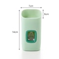 Miniatyrbild 4 av 5: Grön automatisk tandkrämsdispenser Badrumstillbehör