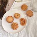 Pikkukuva 5 / 5: TG Cookies Hårneula Simulaatio Hiukset Cool Biscuit Sivuklipsu Pääkoriste Oreo