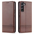 Pikkukuva 4 / 5: TG Elegant Nahkainen Lompakko Kotelo Yazunshi - Samsung Galaxy S22 Plus Tummanvihreä
