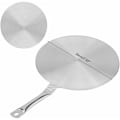 Miniatyrbilde 2 av 5: Induksjonsplatetoppadapter Induksjonskokeplate Gryte Kokekar Varmeapparat med Håndtak Varmebestandig Induksjonsplatetoppdiffuser (20cm)