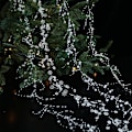 Miniatyrbilde 2 av 9: Fiskesnøre fast perle kjede som forbinder perler jule iskrystall anheng perler rotting krans juletrepynt 2M transparent snowflake string