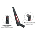 Miniatyrbillede 3 af 5: 2 stk 10dBi 2,4Ghz 5,8Ghz Dual-band routerantenne til ASUS AC88U AC87U SMA Antenner Forstærker WLAN WiFi-antenne