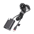Miniatyrbillede 1 af 5: Typ-C til DMW-BLK22 Dummy Batteri til S5 S5K S5C GH5 GH5S GH6-G9 og andre DSLR-kameraer