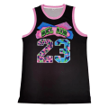 Miniatyrbillede 1 af 3: Bel Air #23 Bel Air Academy Baskettröja med farverige print MM