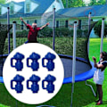 Miniatyrbillede 4 af 4: Trampolin Indhegning Diameter Dele, Trampolin Sikkerhedsnet Beslag, Trampolin Tilbehør, Passer til 2,5-2,8 cm Diameter Stænger