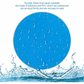 Miniatyrbild 2 av 5: 20 Stycken Poollappar, Poollagningskit, Poolreparationskit, Självhäftande Plastlappar för Uppblåsbara Pooler Båtar, Blå
