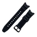 För C Asio SGW-100 Serien Loop-Justerbart Armband Silikonband Ersättningsrem