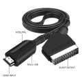 Pikkukuva 2 / 5: HDMI-SCART-kaapeli 1 metriä pitkä suora liitäntä