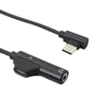 Miniatyrbillede 2 af 5: 2 stk. Hovedtelefonadapter 2 i 1 USB C til 3,5 mm, Type C til AUX-lyd_yux