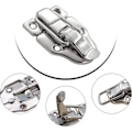 Miniatyrbild 3 av 5: Rostfritt Stål Robust Lås Toggle Catch Resväska Trälåda Case Lås Låsbar Låsspänne För Case Verktygslåda Hantverkslådor Garderob Låda Ca