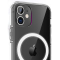 Miniatyrbild 2 av 5: TG iPhone 12 Mini - Skyddande Magnetiskt Silikonskal Transparent