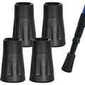 Gummikuddar för vandringsstavar 11 mm gummikuddar 2 par