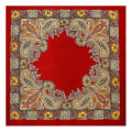 Pikkukuva 1 / 2: 35 x 35 cm naisten neliömäinen satiininen huivi keinokuitua, niskatuki huivi satiini turban, pehmeä ja silkkinen, kevyt, iholle miellyttävä ja hengittävä.