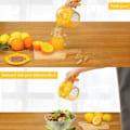 Miniatyrbillede 2 af 4: Citron Citrus Appelsin Lime Frugt Juicer Manuel Håndpres Squeezer