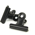 Miniatyrbillede 1 af 5: Galaxy 30-pak små hængselklemmer, mini metalbindere papirclips til fotos (sort, 22 mm) sort