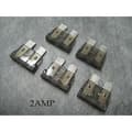 100 st Mikro Bilsäkringar Automotive Bladtyp Mini Säkringssortiment Bladsäkring Set 2a 3a 5a 7.5a 10a 15a 20a 25a 30a 35a 40a 2AMP 2AMP 2AMP