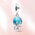 Miniatyrbild 3 av 7: Ny Charm 925 Sterling Silver Murloc Bead Krabba Svart Pärla Hänge Murano Sköldpadda Passar Original Pandora Armband Kvinnor Kärlekspresent LMB92