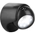Miniatyrbillede 1 af 5: Udendørs væglampe med bevægelsessensor 1000 Lumen LED udendørsbelysning Trådløs batteridrevet belysning 360 graders rotation og tilt