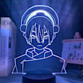 Pikkukuva 1 / 5: 3D-lamppu Avatar: The Last Airbender Toph Beifong kodin sisustukseen