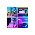 Miniatyrbilde 4 av 5: 30m LED Strip, Bluetooth Soverom LED, APP Fjernstyrt LED Strip, LED for Soverom [Energiklasse A+]..DEBUNS
