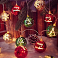 Miniatyrbillede 1 af 4: 3M 20 LED-lys Julekugler Lysstreng Juletræspynt Style 2