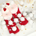Miniatyrbild 3 av 5: Julgranskulor Vita, 36 stycken, Plastjulgranskulor 4 cm Juldekorationer Prydnader Jul
