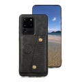 Miniatyrbillede 2 af 5: TG Samsung Galaxy S20 Ultra - Praktisk Skal med Kortholder Lysbrun