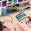 Miniatyrbillede 3 af 5: 666 i 1 Spil Av-Out To-Spillers Gamepads B?rbara H?ndholdte Spilspillere 3,5 Tommer Storsk?rm G7 Videospilkonsoller Grøn
