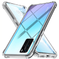 Miniatyrbilde 1 av 5: TG Huawei P40 - Silikondeksel (Tykke Hjørner) Transparent/Gjennomsiktig