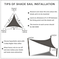 Miniatyrbild 2 av 4: Waterproof Sun Shade Sail for Garden, Right Triangle Sunshade Sail Canopy UV Block Pool Cover Dark Gray Dark Grey 5*5*7.1m
