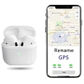 Miniatyrbilde 3 av 6: Earpods Pro 5 Trådløse Bluetooth Ørepropper Hodesett med Omdøpt GPS-støtte Ios/android Hvit White 4.4*4.5*2.1cm
