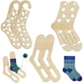 Miniatyrbild 1 av 5: 6 stycken Sock Blockers Tr? Sock Blocker för stickning Virka S
